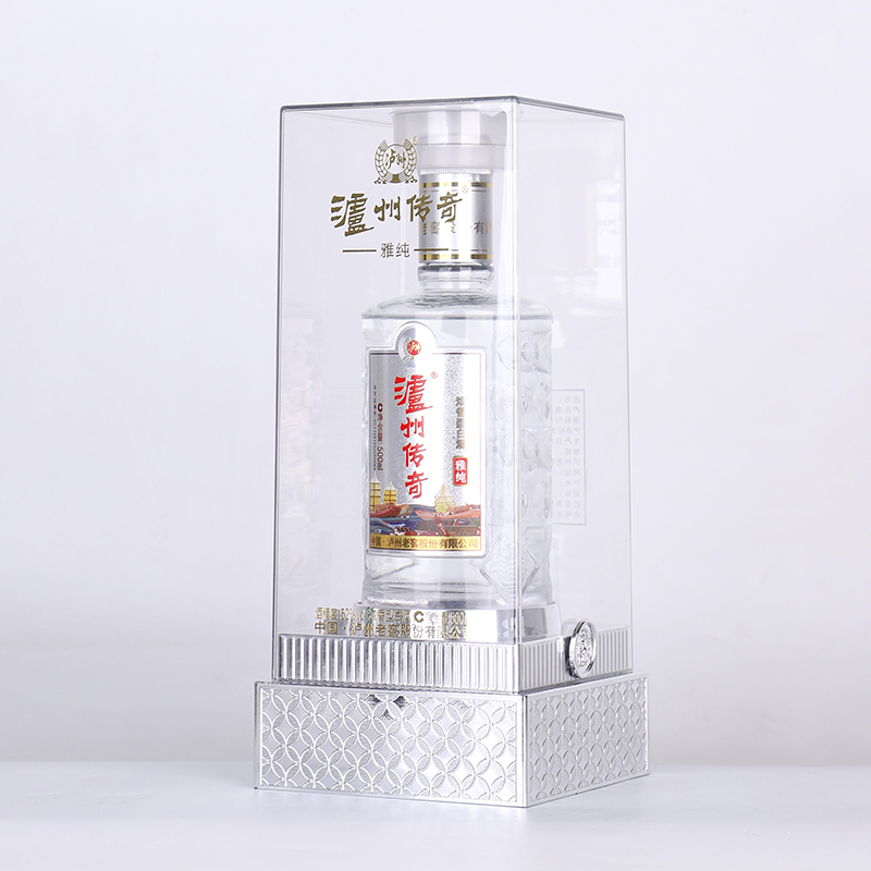 泸州老窖 传奇 雅纯 52度500ml*2瓶 浓香型纯粮白酒 佳节好礼高清大图