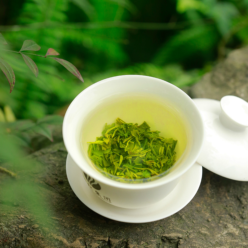 买1送1 川红 毛尖绿茶 浓香型四川绿毛尖明前茶叶250g/盒