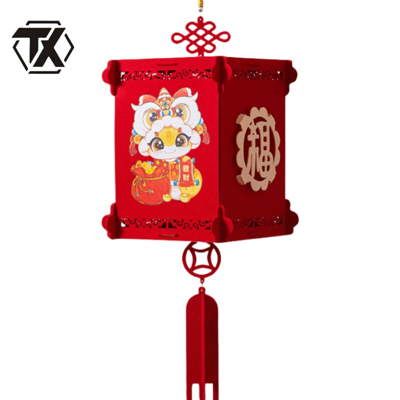 铁迅新年灯笼挂件G32 个