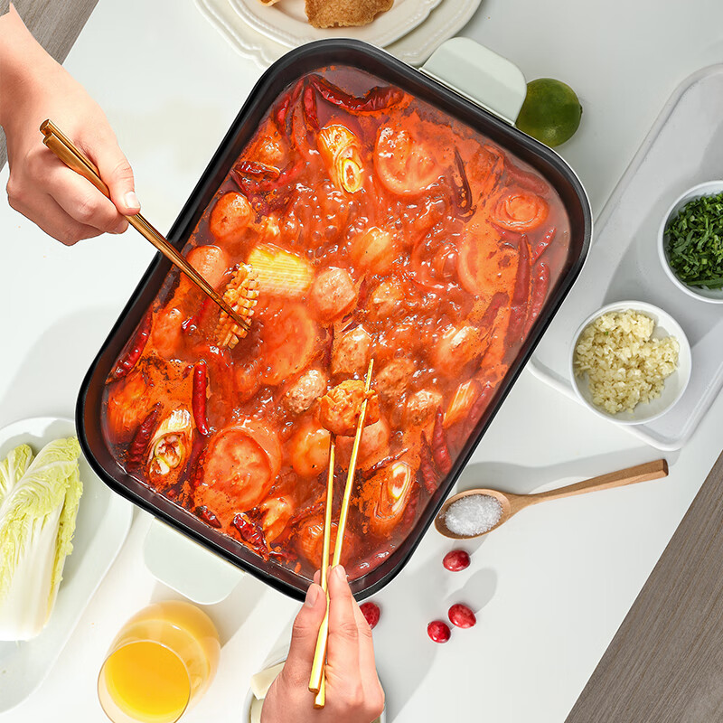 乐扣乐扣(LOCK&LOCK) EJP1567GRN 多功能电煮锅