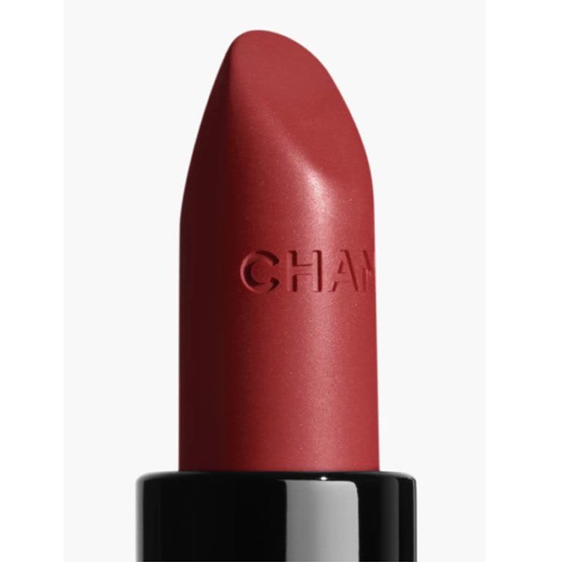 香奈儿(CHANEL)魅力丝绒唇膏00:00富贵花复古红 限定创作 白昼之夜图片