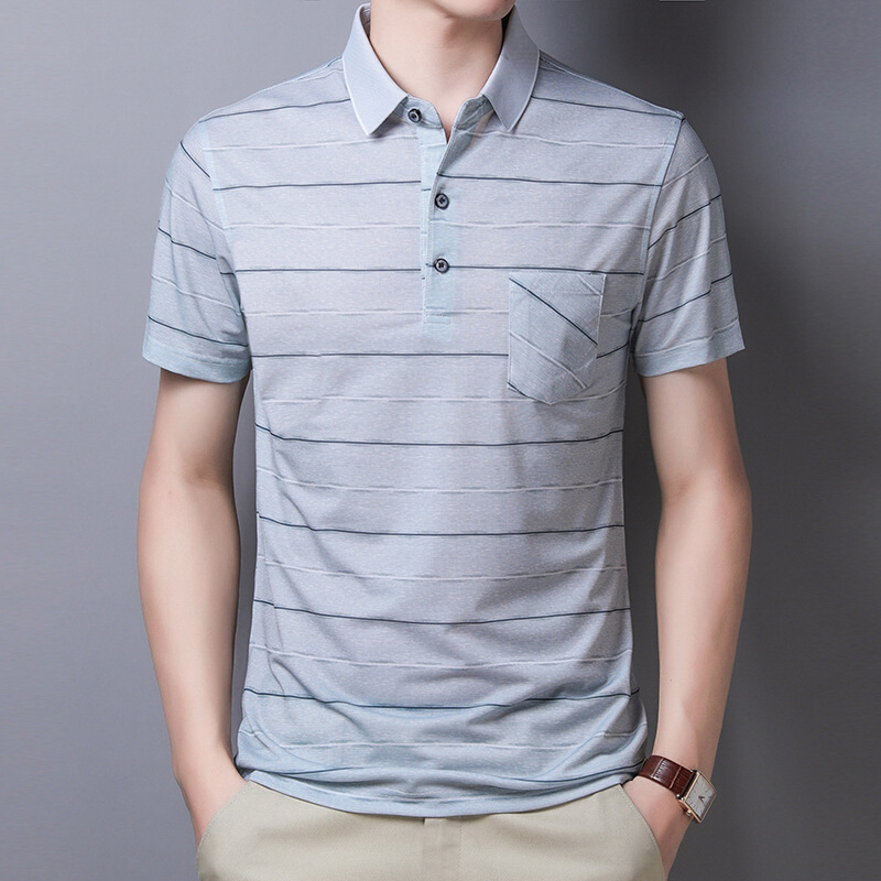 梵克公牛基础大众流短袖polo衫男 2020热卖夏季新款品牌男装条纹男式