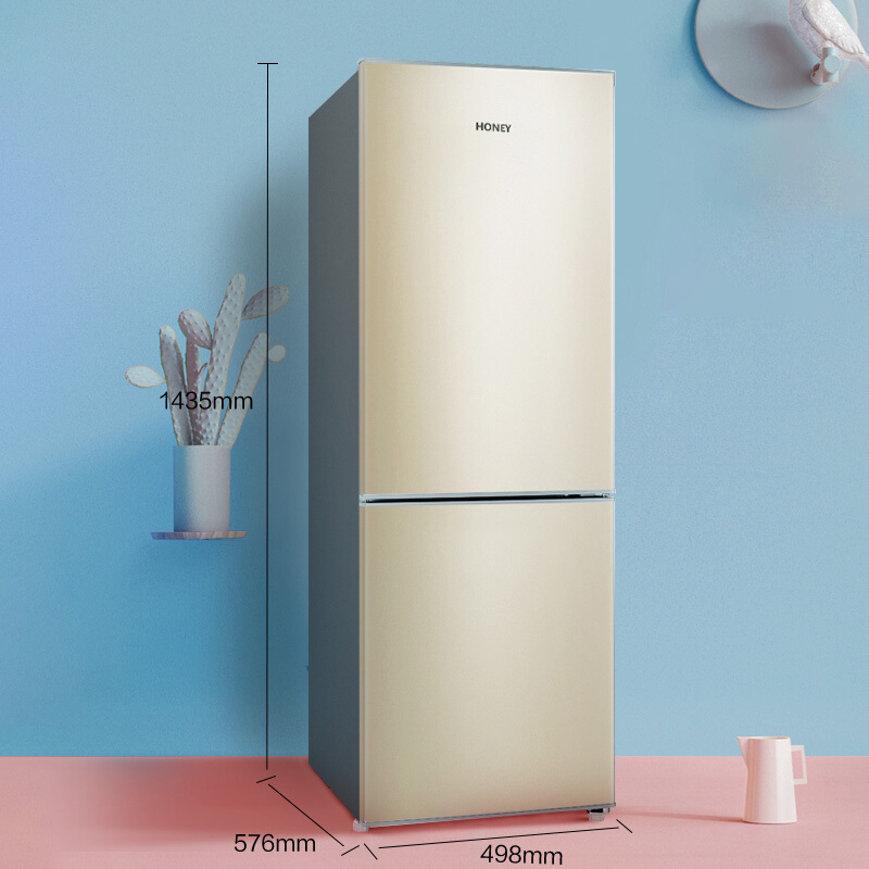 海信hisense哈利170升二门迷你小型电冰箱冷藏冷冻双门节能静音bcd170