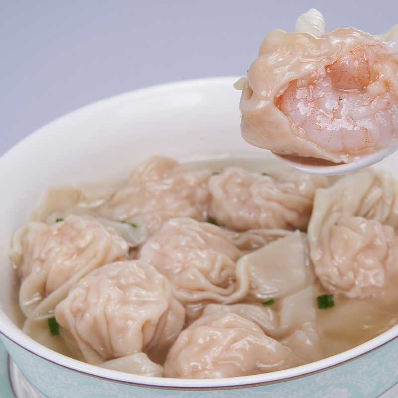 箸乐邦 虾仁云吞*3虾仁云吞三鲜水饺冷冻早餐速食馄饨饺子馄饨儿童手工