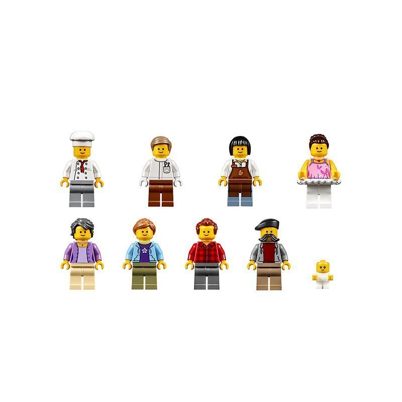 乐高(LEGO)Creator 创意百变 城市中心广场 10255 塑料积木玩具4002块 16岁以上 500块以上