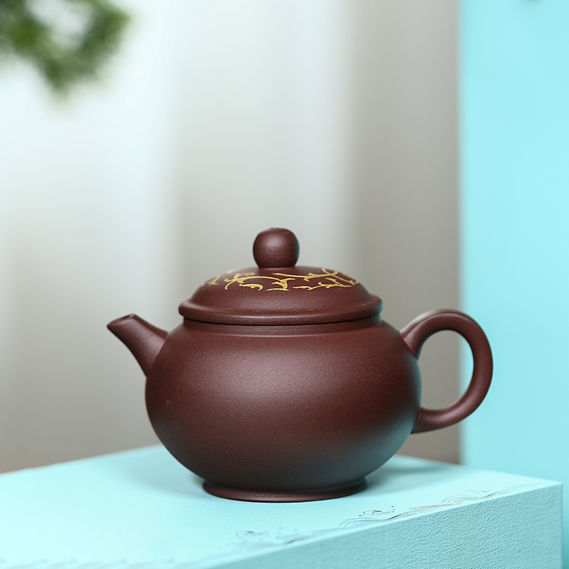 萬春和 生生不息紫砂茶壶陶瓷茶杯茶具整套旅行送礼家庭用商务随手礼物高清大图