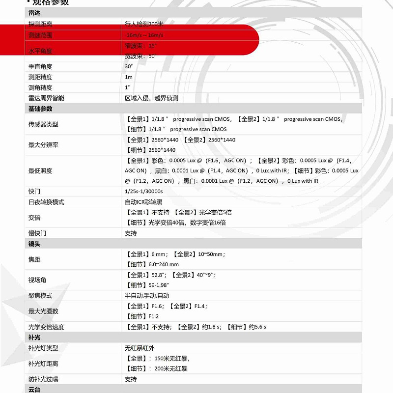 监控摄像头 海康威视/HIKVISION DS-2SK8P248KSHXJWJ 彩色 400 内存卡, 云存