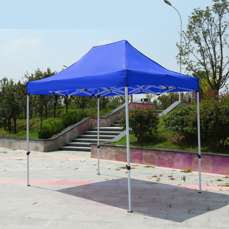 防雨加厚雨棚闪电客四角伞帐篷摆摊用伸缩式活动篷遮阳棚户外棚子折叠