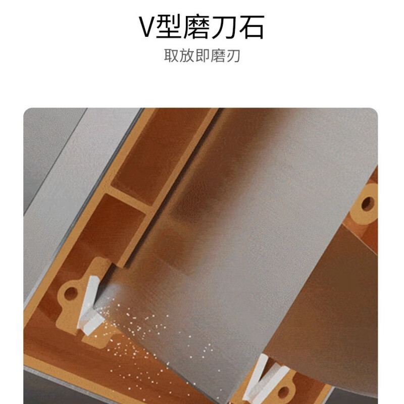 双立人 54350-015-722 刀具套装NOW S自磨刀架石榴红5件套高清大图