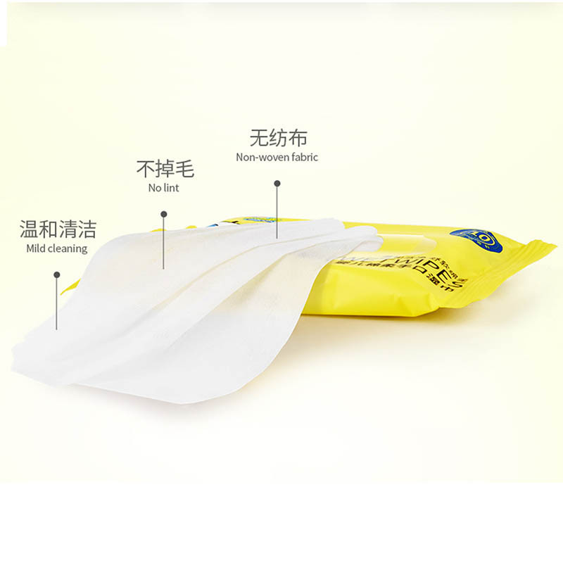 GS ZH海绵宝宝婴儿棉柔手口湿巾10片*10包