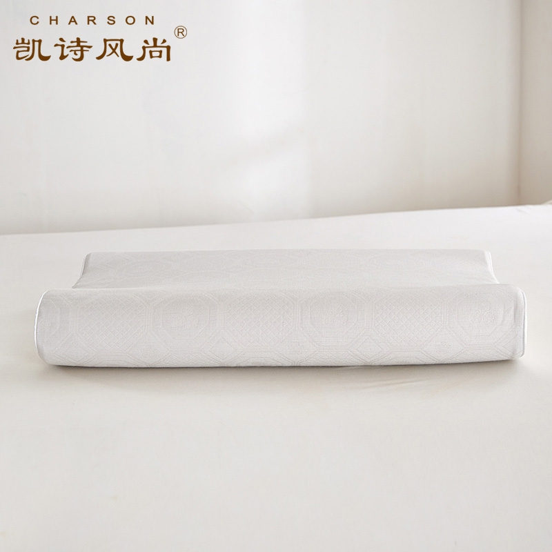 凯诗风尚(CHARSON)枕芯 苏宁自营极石慕斯中枕芯单人枕头护颈助眠记忆慢太极石回弹非温感记忆棉枕芯