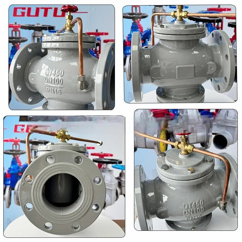 俊伟达可调式压差控制阀自力式压差调节阀 法兰流量控制阀多功能控制阀DN125图片