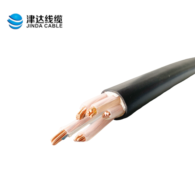 津达 铜芯电缆YJV4*10+1*6mm0.6/1kv 米高清大图