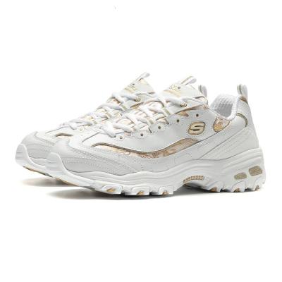 Skechers斯凯奇女鞋休闲鞋2020新款中国风刺绣熊猫老爹运动鞋13091