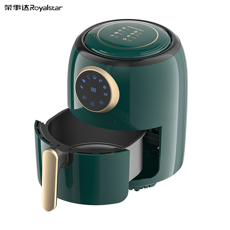 荣事达空气炸锅家用无油烟多功能电炸锅迷你烤箱炸薯条机机械式RS-AF138D