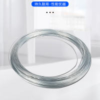 龙云天盾 镀锌铁丝8号（4.0mm) 1KG 长10米建筑专用镀锌铁丝用于建筑捆扎细 铁丝铁线