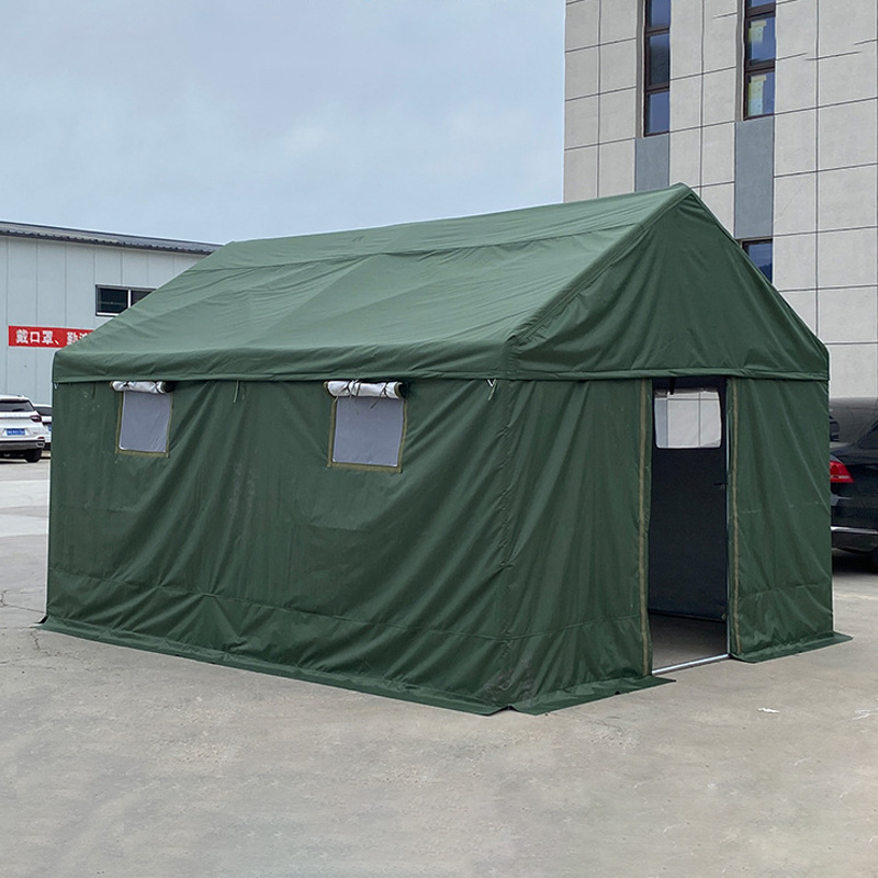 探在途 TZT40614130 户外施工帐篷防雨应急救援加棉帆布帐篷 2*3米高清大图