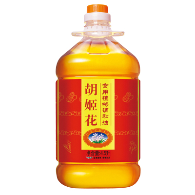 胡姬花食用植物调和油4.5l 调和油 食用植物油 家用炒菜食用油