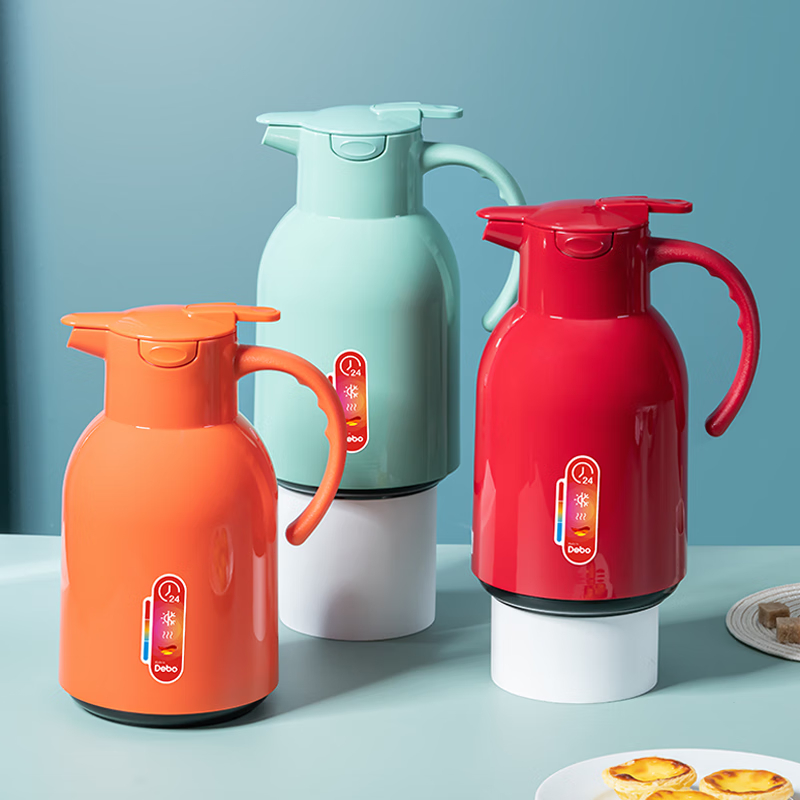 DEBO德铂 DEP-DS346 900ml 红色 保温水壶高清大图