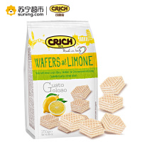 可意奇(CRICH)柠檬味奶油威化饼干250g/袋