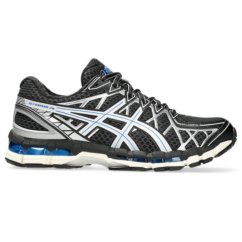 亚瑟士(ASICS)女鞋缓震稳定训练鞋室内健身跑步鞋舒适日常综合运 Black/Pure_Silver 43.5