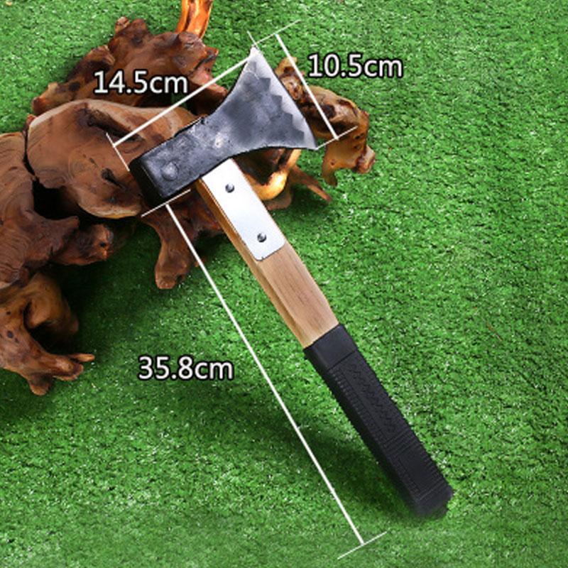 家居家用加固型木把铁把斧头户外开山斧伐木斧子战斧木工消防斧头刀具劈树家用劈柴劈骨头五金手动工具斧子