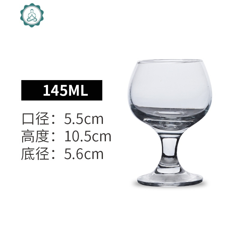 洋酒杯威士忌酒杯白兰地欧式玻璃水晶杯红酒杯套装高脚杯家用酒具 封后 [2号]240