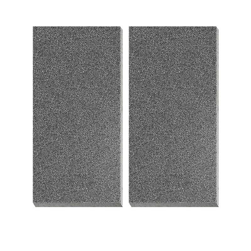 先围 户外地铺石 芝麻黑200*600mm 片高清大图