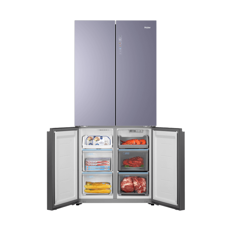 24h闪发海尔haierbcd515wghtd19nzu1515升冰箱全空间保鲜变温空间t字