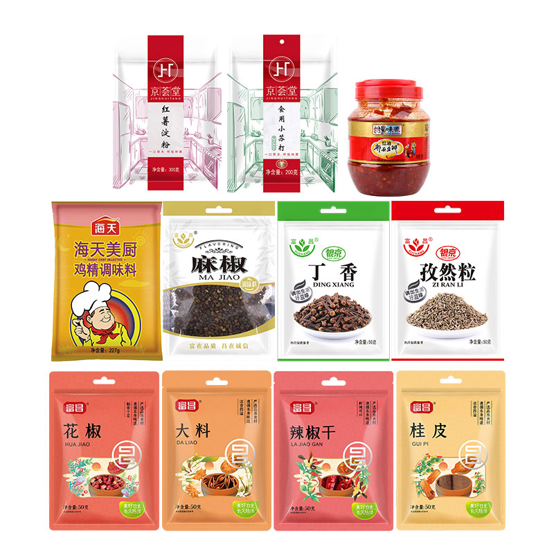 富昌(FUCHANG)调料礼盒调味大礼包1577g高清大图