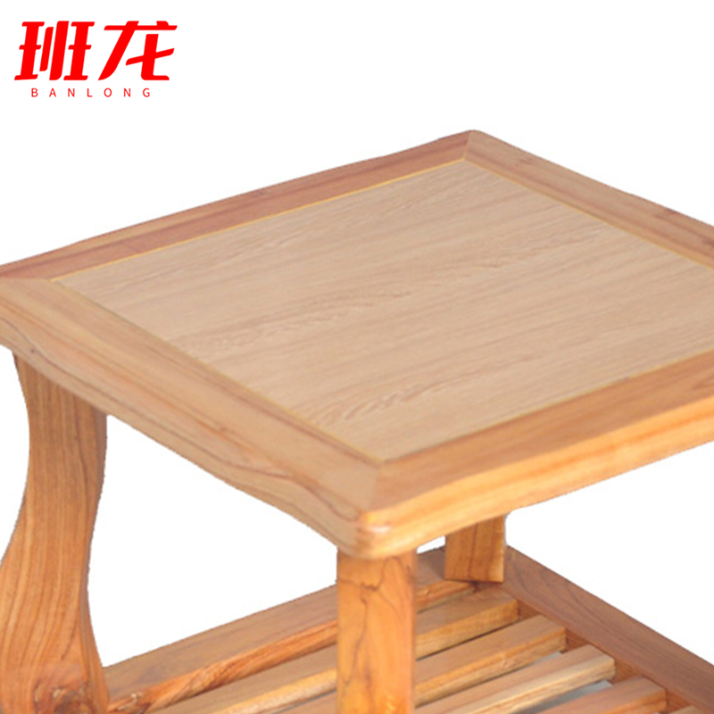 班龙木质方茶几600*600*475mm张高清大图