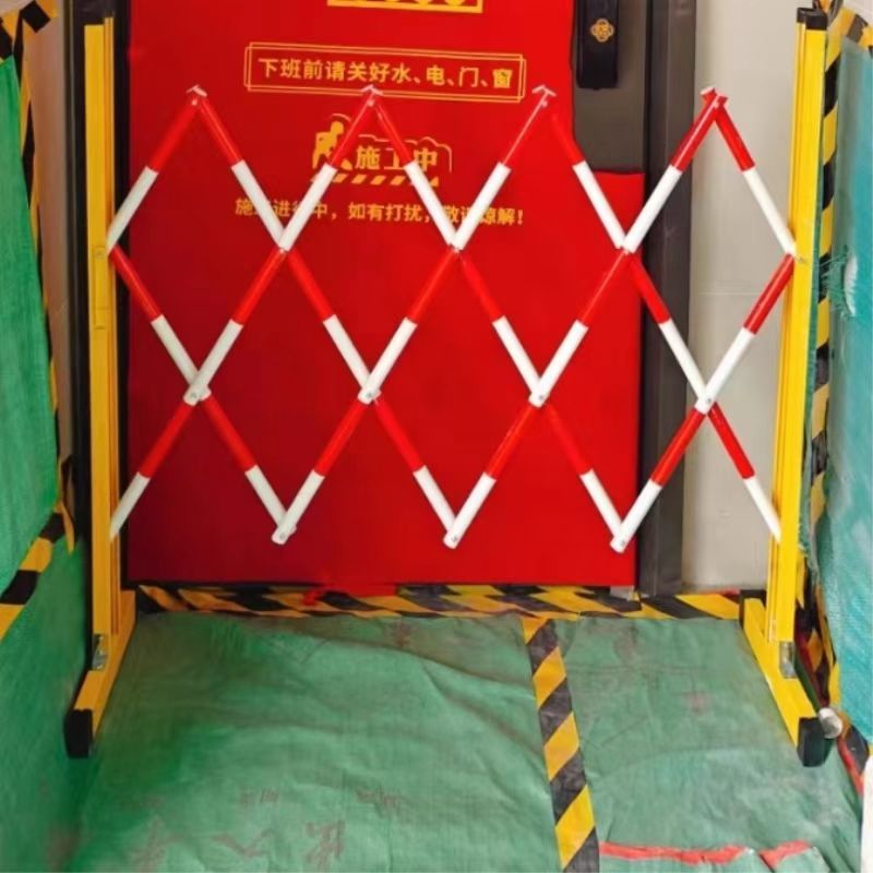 援邦 高1.2米 宽2.5米伸缩围栏 含100米警戒带高清大图