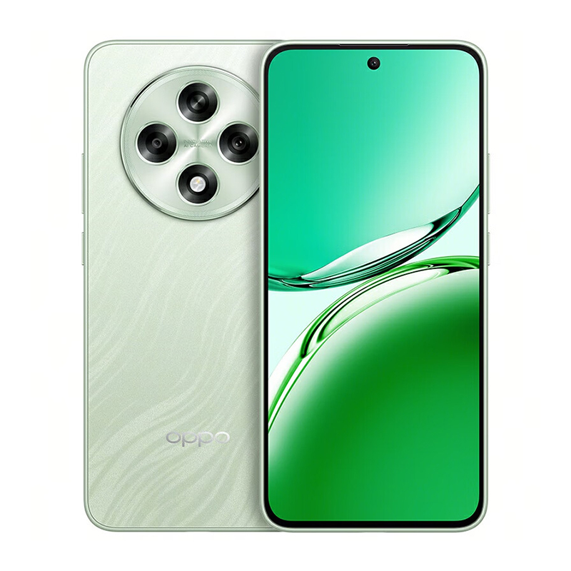 OPPO A3i Plus 12GB+256GB 松叶绿 5G手机 OLED超亮阳光屏 5000mAh耐用大电池 45W超级闪充 超窄边直屏学生老人智能机高清大图