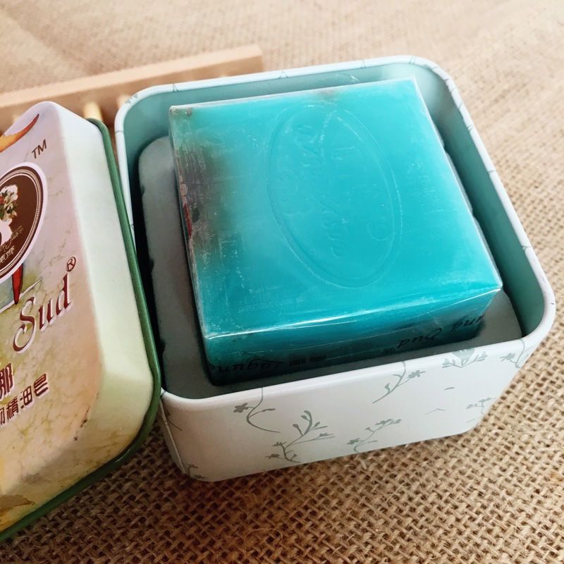 [买三送一买五送二]南娜皂带盒子手工皂补水保湿洗脸洁面皂精油皂