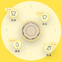 POLO洗袜子神器内衣裤家用宿舍小型迷你洗沥一体分桶折叠洗衣机婴儿童/至尊升级款一机三桶