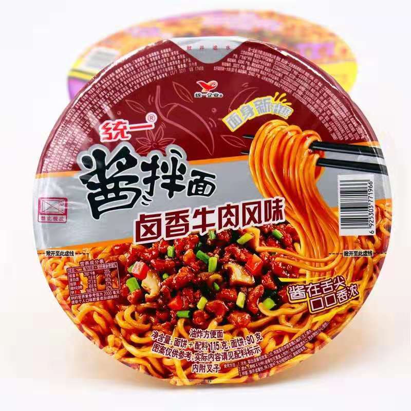 统一酱拌面(卤香牛肉味)115g