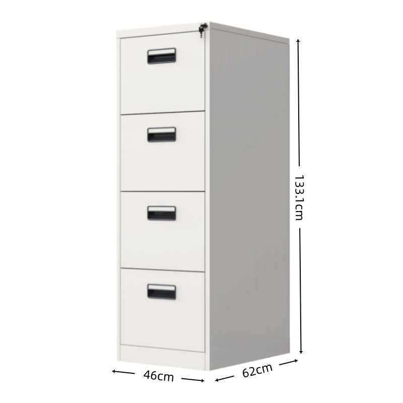 智叶舟办公资料柜四抽46*62*133.1cm台高清大图