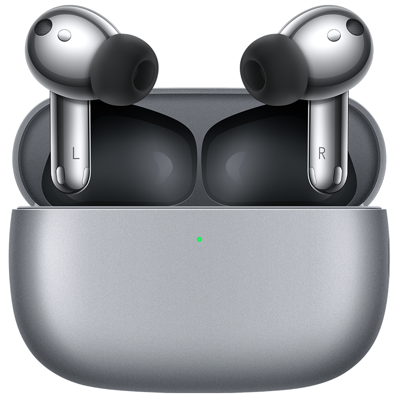 荣耀(honor)earbuds 3pro 钛银色 真无线耳机 主动降噪 体温ai检测