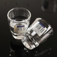 乐美雅（Luminarc）烈酒金杯 白酒杯 洋酒杯 50ml 12只装 16166玻璃酒杯酒具否一次性使用