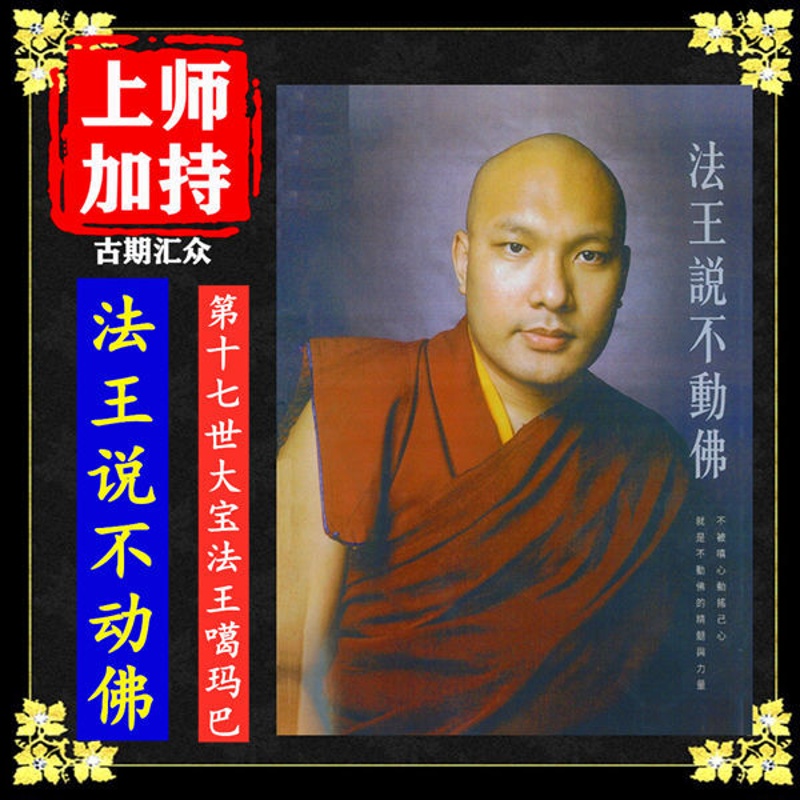 《法王说不动佛》第十七世大宝法王噶玛巴 高清16开大字体高清大图