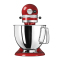 凯膳怡(KitchenAid)5KSM125CER 料理机家用全自动厨师机和面揉面打蛋多功能搅拌机 帝王红