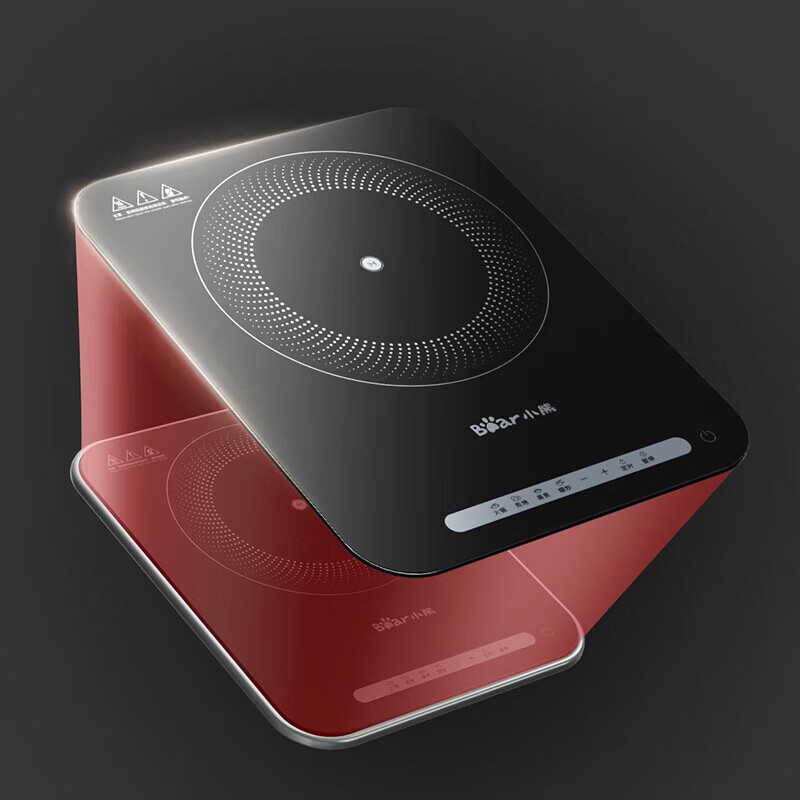 小熊家用多功能一体电磁炉炒菜锅定时节能小型大功率光波炉大线圈加热均匀DCL-C22C3高清大图