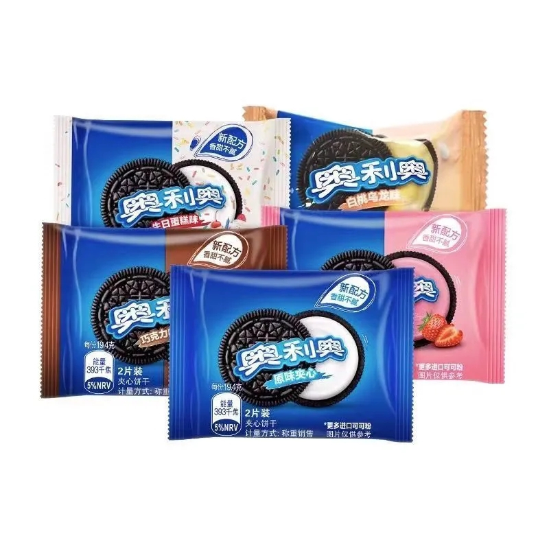 奥利奥夹心巧克力饼干小包装1000g儿童休闲零食点心散装正品( 阳光柠檬味)高清大图