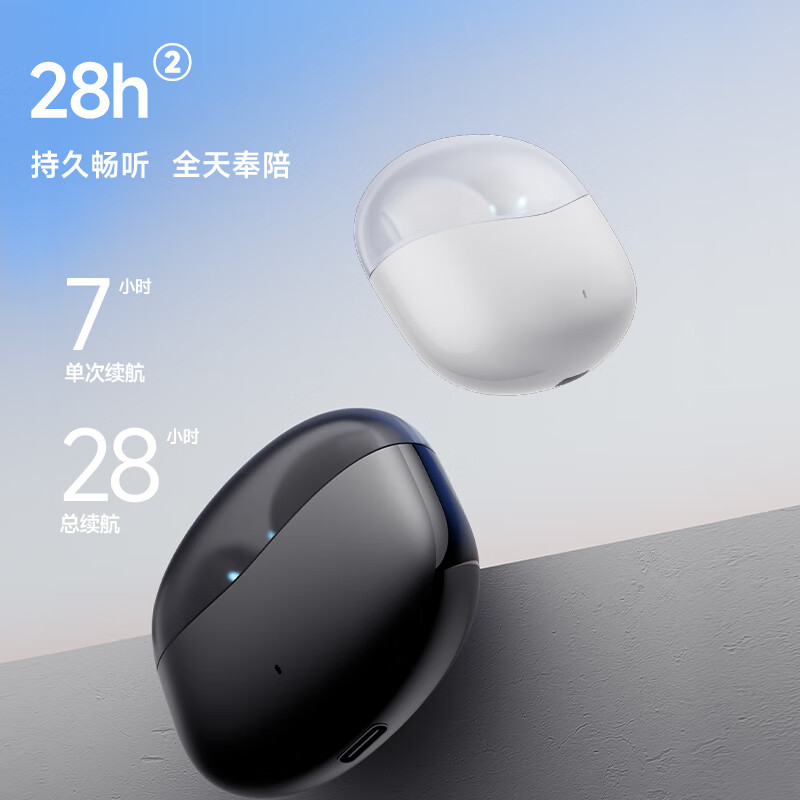 漫步者(EDIFIER)声迈X1 真无线蓝牙耳机 音乐游戏运动耳机 蓝牙5.3 适用苹果小米OPPO手机高清大图