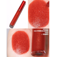 阿玛尼(Armani)唇釉口红 臻致红管唇釉6.5ml 丝绒哑光液态唇彩显色唇膏 圣诞限量新色 405G号金闪烂番茄色