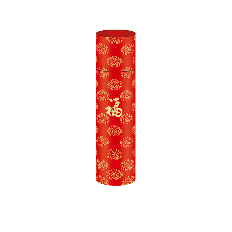 名凌2027年118cm特种纸浮雕烫金对联大礼包TJ-02福桶款(100份)高清大图