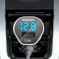 车载充电器一拖二双usb车充安卓苹果手机通用汽车点烟器转接插头