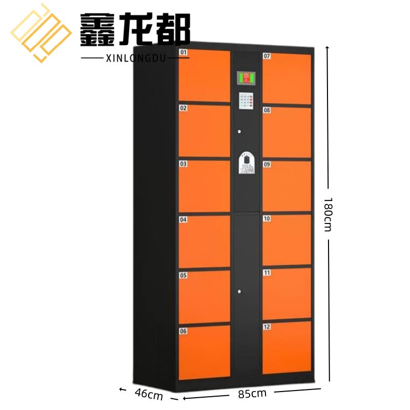 鑫龙都 存包柜十二门台