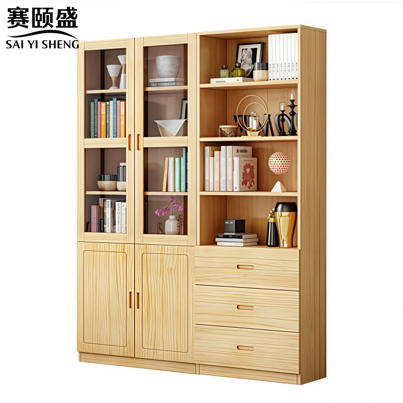 赛颐盛组合书柜1400*320*2000mm套高清大图