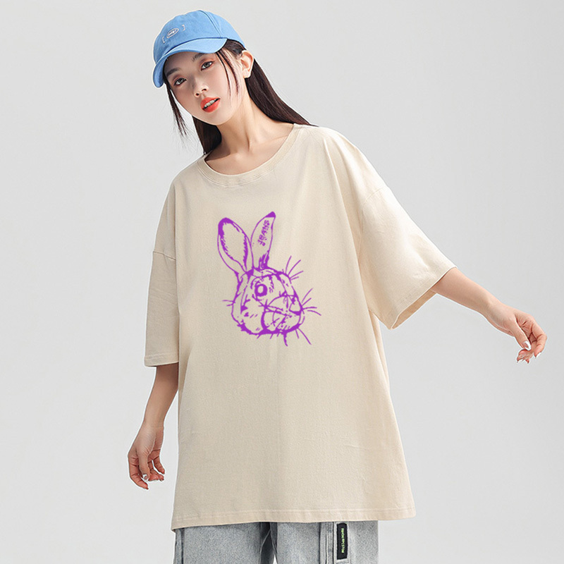 真维斯夏季新款纯棉T恤女学生短袖宽松韩范百搭ins潮半袖体恤上衣